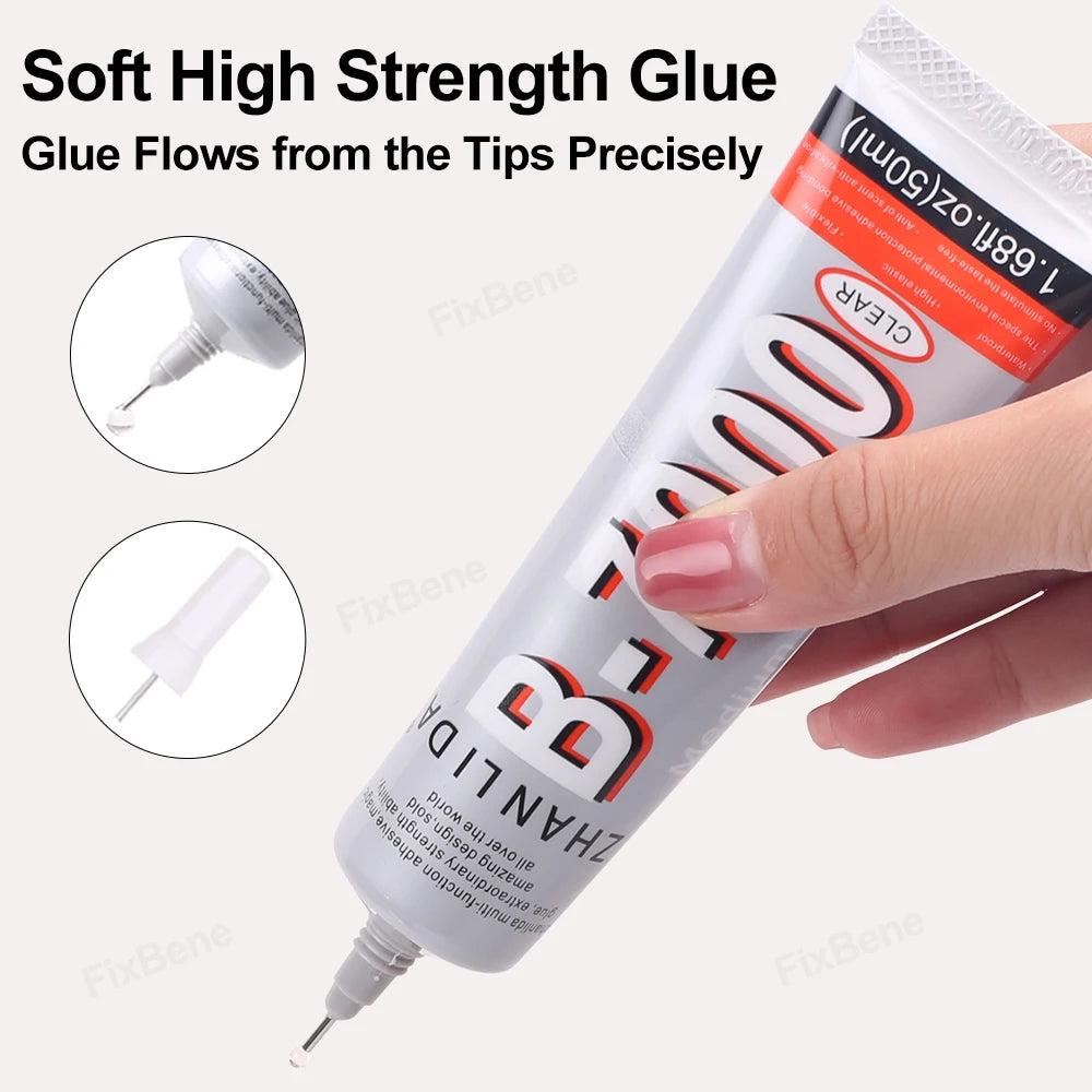1pcs B7000 Precision Glue for Plastic Model Craft Hobby Flower Wood Textile Cloth Super Adhesive Building Block ABS Stone Bond