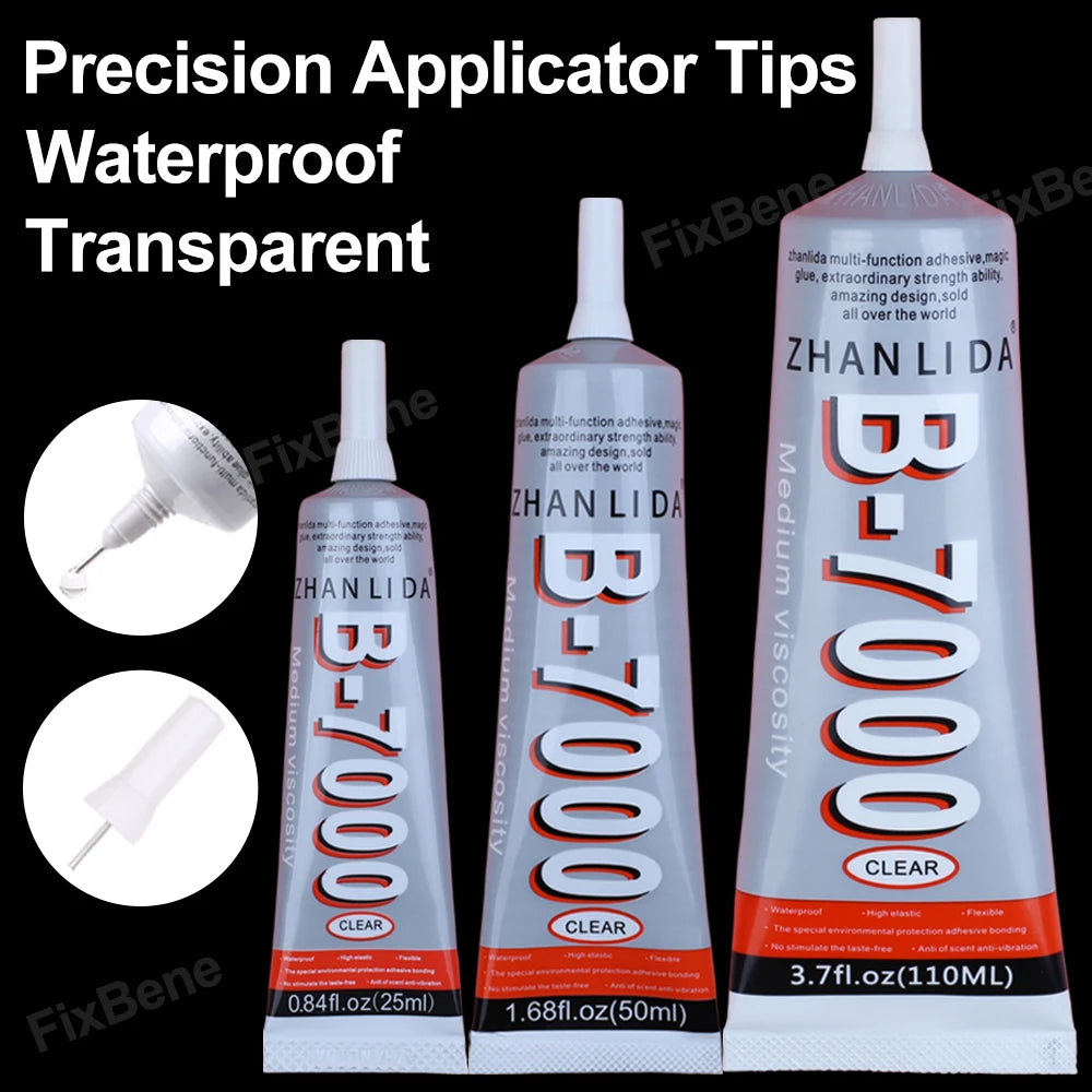 1pcs B7000 Precision Glue for Plastic Model Craft Hobby Flower Wood Textile Cloth Super Adhesive Building Block ABS Stone Bond